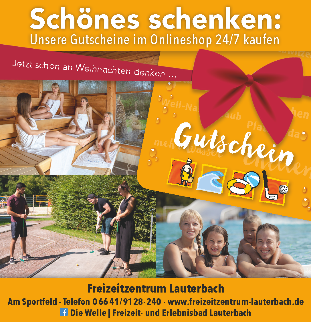 Onlineshop für Gutscheine und Eintrittskarten