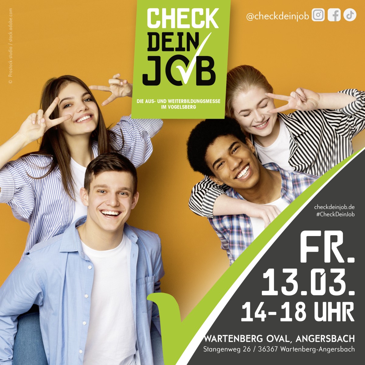 Check Dein Job Messe - Ankündigung