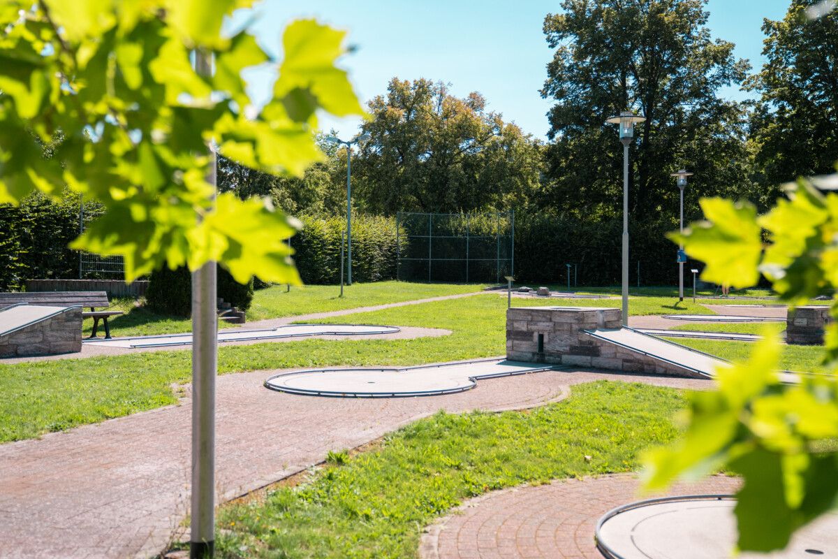 Minigolf-Bahn